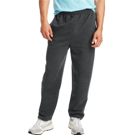 Hanes Men's Sweatpants, EcoSmart Fleece Sweatpants, Cotton-Blend Fleece ...
