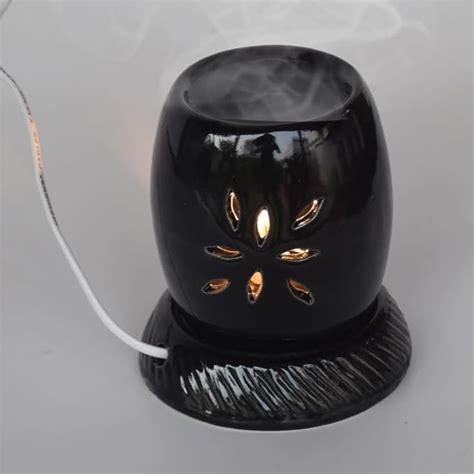 Pure Source India Ceramic Electric Aroma Diffuser Oil Burner/Oil Warmer ...