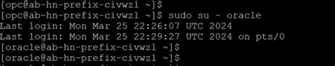 Shell seguro para Oracle Exadata Database Service desde una máquina ...