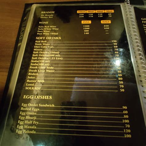 Menu at Konkan Swad Gomantak Food Seafood Speciality Andheri East ...