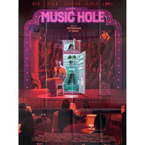 Affiche de cinéma française de MUSIC HOLE - 120x160 cm.