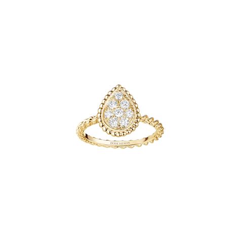 Bague serpent boheme motif s or jaune | Joaillerie | Boucheron FR