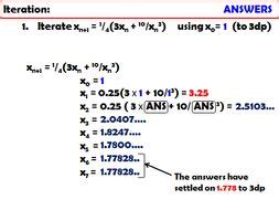 Image result for Iteration Solving