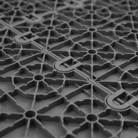 Buy IncStores ⅜ Inch Thick Nitro Interlocking Garage Floor Tiles ...