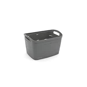 Curver 720 Grey Ribbon Basket XXL : Amazon.in