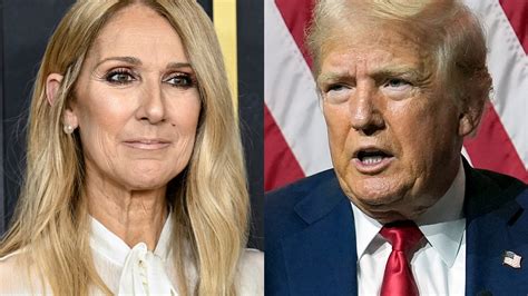 Artists who object to Trump using their songs from Celine Dion and ...