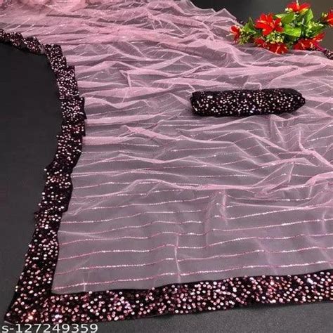 NEW PARTY WEAR SEQUENCE SAREE – Springkart