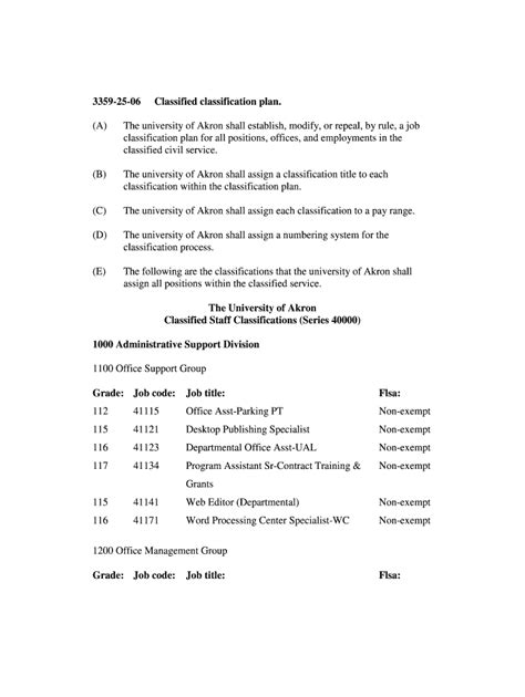 Fillable Online Classified Classification Plan Fax Email Print - pdfFiller