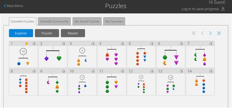 Solve Me Puzzles - Play or Create Math Puzzles - Classwork