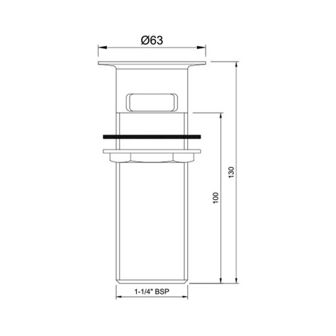 Jaquar 5 inches Regular Waste Couplings ALD 709L130 - Chrome on decure ...