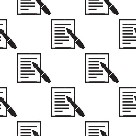 Paper and pen icon illustration | Premium Vector