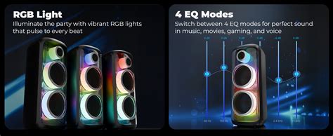 Zebronics 160W Party DJ Speaker, Upto 3.5h Playback, Dual Mic, Karaoke ...