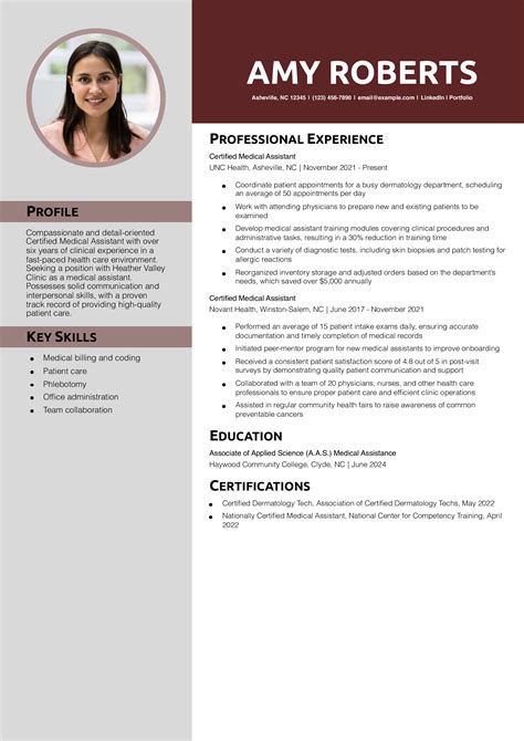 21 Best Medical Assistant Resume Examples and Templates for 2025