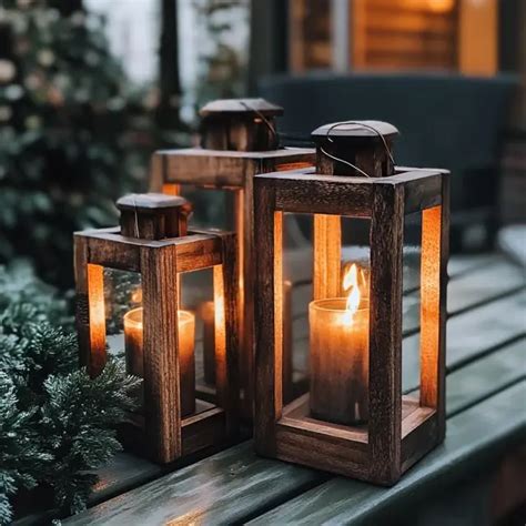 How to Make Rustic Lanterns 的图像结果