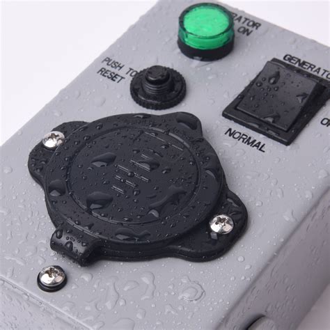 15 Amp Generator Transfer Switch, Emergency Backup India | Ubuy