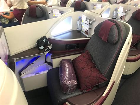 Qatar A380 Business Class 的图像结果