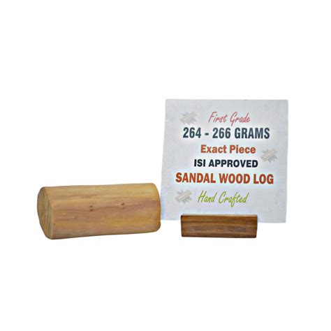First Grade Sandalwood Log with ISI Seal – Wild Bee - Progress and Honour
