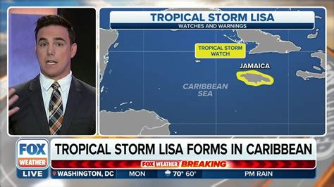 Jamaica remains under Tropical Storm Watch as Lisa forms in Caribbean ...