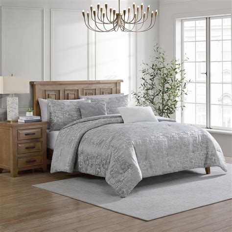 Amazon.com: Tahari Home - Queen Size Comforter, 5-Piece Jacquard ...