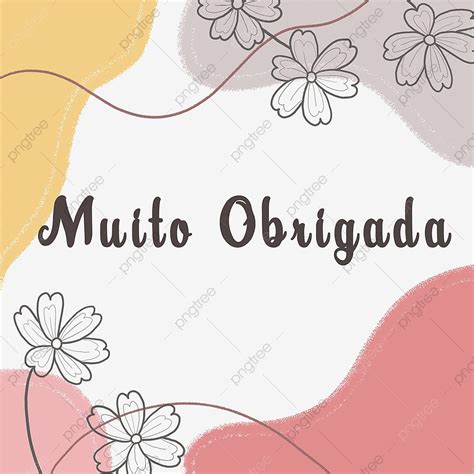Portuguese Art Botanical Abstract Floral Wedding Thank You Card ...
