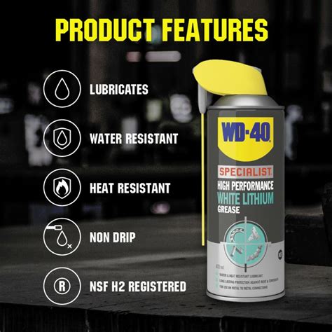 WD-40 Specialist White Lithium Grease Spray