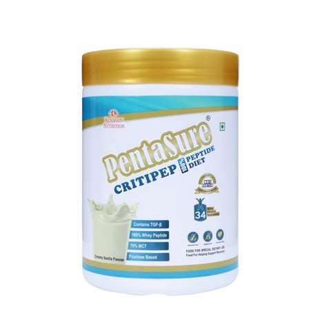 PentaSure Critipep Peptide Diet Powder | Creamy Vanilla Flavor – 1Kg ...
