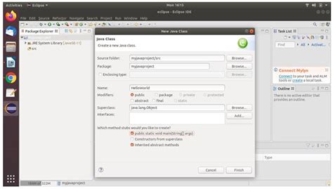 Image result for Running First Java Program with Eclipse Mac