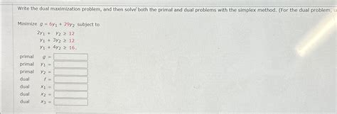 Image result for Dual of Maximization Problem