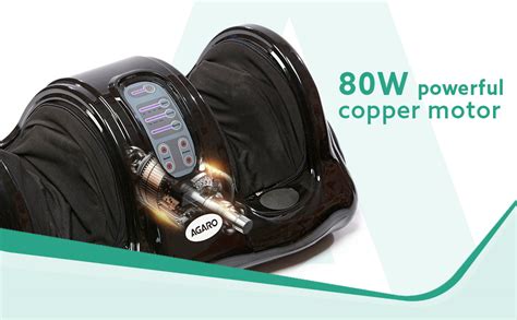 AGARO 33158 Electric Shiatsu Foot Massager Machine with Kneading ...