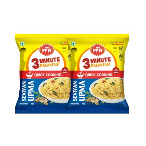 MTR 3 Minute Magic Masala Upma Pouch (Buy One Get One Free) – Orkla India
