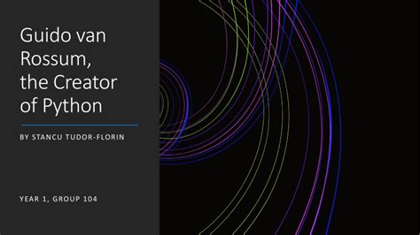 Image result for Who Created Python Programming Language