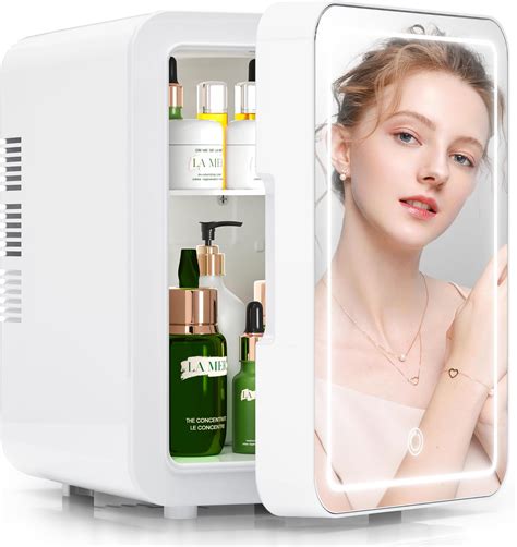 Amazon.com: BOGDA Mini Skincare Fridge (4 Liter/6 Can) with Dimmable ...