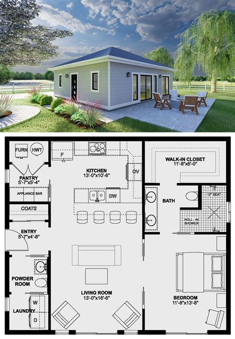 Pin by Heather Macrae on home in 2025 | Small cottage house plans ...