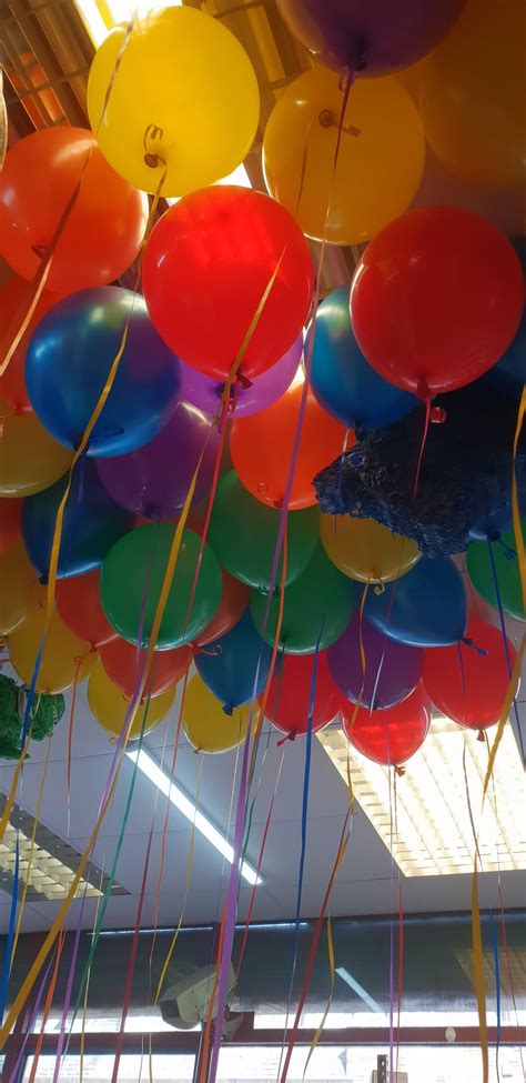 Multi Color Latex Ceiling Balloons – Balloons Shop London