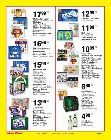 Longs Drugs Weekly Ad - Circular Flyers