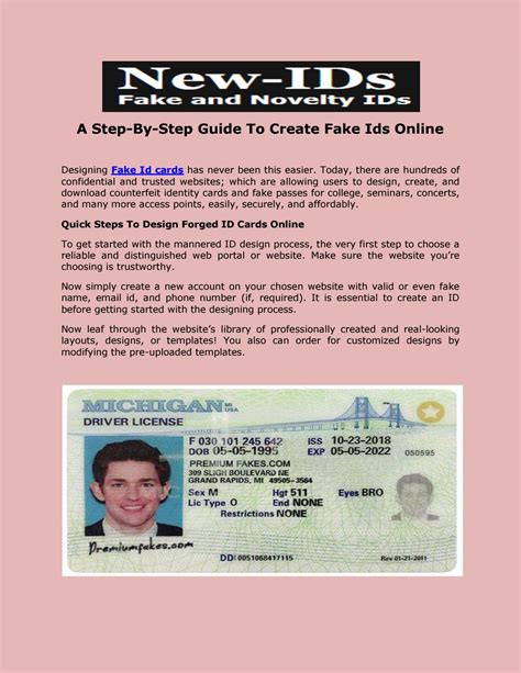 Image result for Fake ID Tutorial