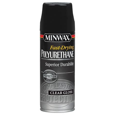 Minwax Fast-Drying Polyurethane Clear Stain Spray - 11.5oz. - 100592765 ...