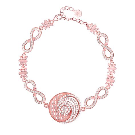 GIVA 925 Silver Rose Gold Shell of Love Bracelet, Adjustable | Gifts ...
