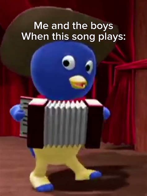 Image result for Backyardigans Banda Meme