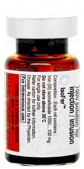 Isofer 100 MG Injection 5 ML | Order Isofer 100 MG Injection 5 ML ...