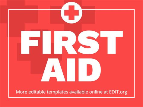 Image result for First Aid Training Poster