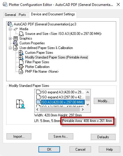 AutoCAD Page Setup Command 的图像结果