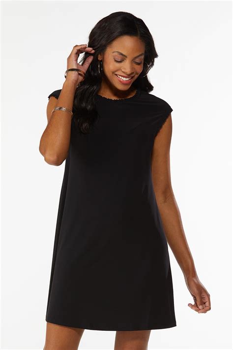 Classic Black Dress For Juniirs