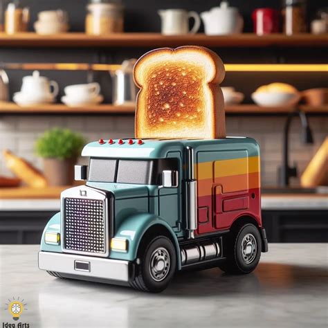 Upgrade Your Kitchen with Truck Shaped Toaster Ideas - Tran Duy Thuan Idea Arts