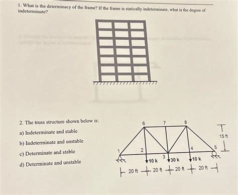 Frame Structure Determinacy 的图像结果