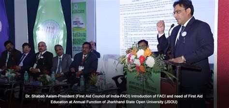 Welcome to FIRST AID COUNCIL OF INDIA (FACI)