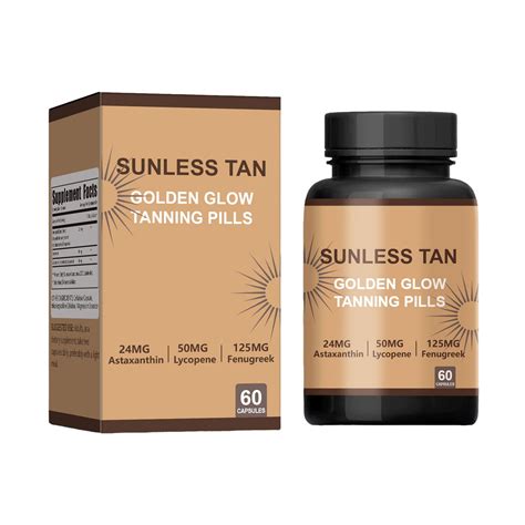 Healthy Golden Tan Pills – Daily Sunless Tanning Formula for a Natural, Glowing Look - Walmart.com