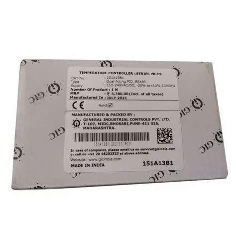 Temperature Controller - GIC 151A13B1 Temperature Controller Trader ...
