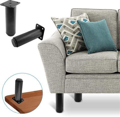 Biaungdo 4 Pcs Adjustable Furniture Legs, Metal India | Ubuy