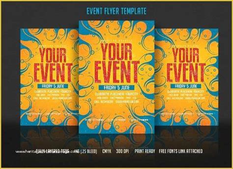 Free Template Flyers for events Of event Flyer Templates Free ...